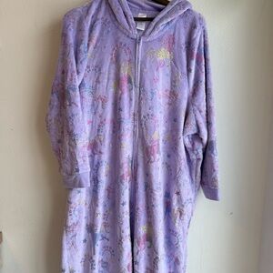 The Children's Place Purple Unicorn Pajama Robe